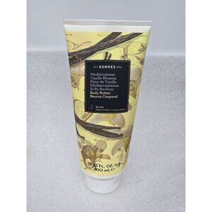 Korres Mediterranean Vanilla Blossom Body Butter 400ml Hydrating & Nourishing